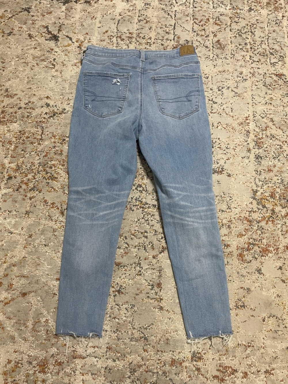 American eagle super high rise jeggings size 12 short - Picture 2 of 7